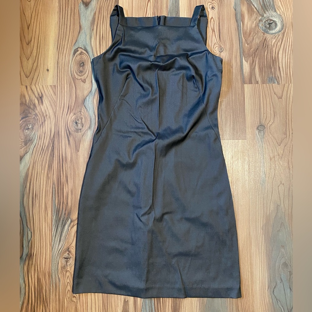 Vintage gray midi/mini dress